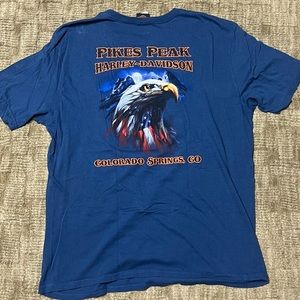 Harley Davidson Tee Pikes Peak Co Size 2XL